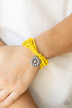 Load image into Gallery viewer, Paparazzi Badlands Botany - Yellow - Seed Bead Bracelet - $5 Jewelry with Ashley Swint