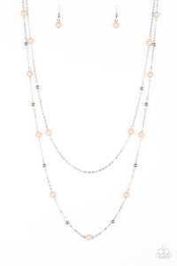 PRE-ORDER - Paparazzi Beach Party Pageant - Brown - Necklace & Earrings - $5 Jewelry with Ashley Swint