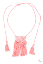 Load image into Gallery viewer, Between You and MACRAME - Pink - $5 Jewelry with Ashley Swint