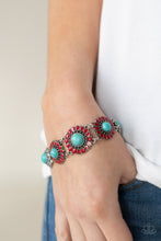 Load image into Gallery viewer, PRE-ORDER - Paparazzi Bodaciously Badlands - Red - Bracelet - $5 Jewelry with Ashley Swint