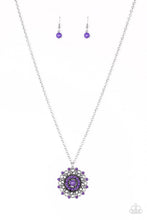 Load image into Gallery viewer, Paparazzi Boho Bonanza - Purple - Necklace &amp; Earrings - $5 Jewelry with Ashley Swint