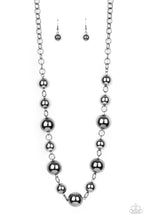 Load image into Gallery viewer, PRE-ORDER - Paparazzi Commanding Composure - Black - Necklace &amp; Earrings - $5 Jewelry with Ashley Swint