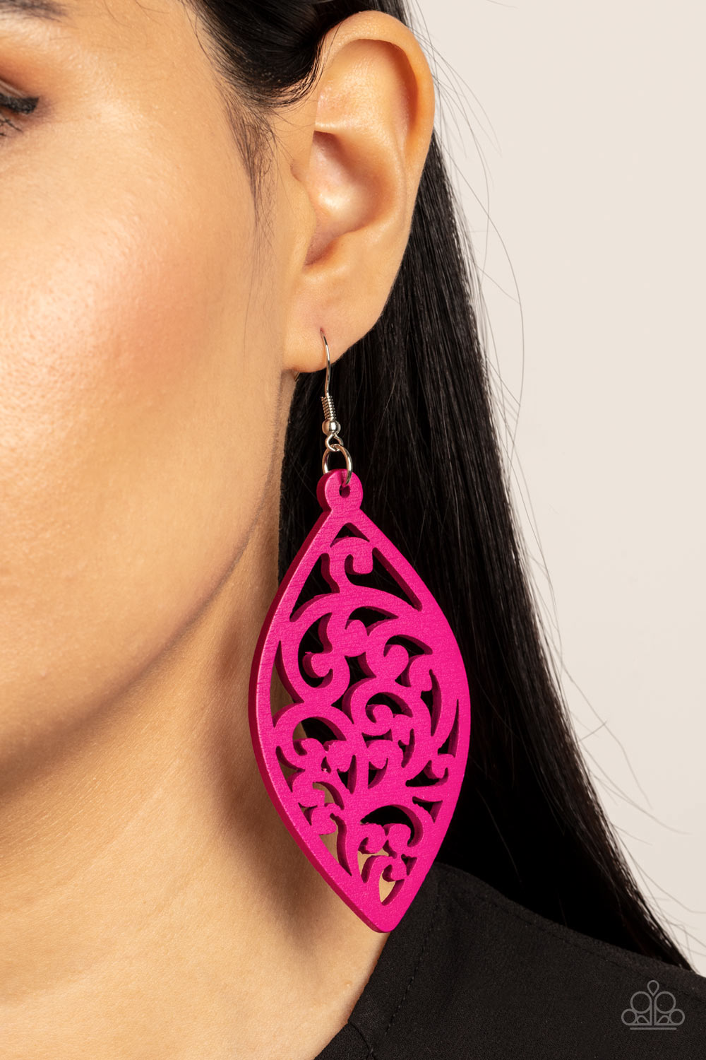 PRE-ORDER - Paparazzi Coral Garden - Pink - Earrings - $5 Jewelry with Ashley Swint