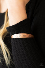 Load image into Gallery viewer, PRE-ORDER - Paparazzi Dandelion Dreamland - Copper - Bracelet - $5 Jewelry with Ashley Swint