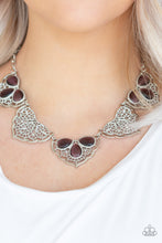 Load image into Gallery viewer, Paparazzi East Coast Essence - Purple - Moonstone - Necklace &amp; Earrings - $5 Jewelry with Ashley Swint