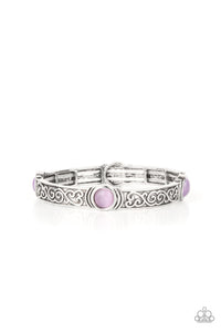 PRE-ORDER - Paparazzi Ethereally Enchanting - Purple - Bracelet - $5 Jewelry with Ashley Swint