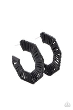 Load image into Gallery viewer, Paparazzi Fabulously Fiesta - Black - Earrings - $5 Jewelry with Ashley Swint