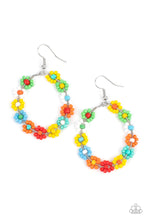 Load image into Gallery viewer, PRE-ORDER - Paparazzi Festively Flower Child - Multi - Seed Bead Earrings - $5 Jewelry with Ashley Swint