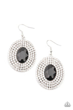 Load image into Gallery viewer, PRE-ORDER - Paparazzi FIERCE Field - Black - Earrings - $5 Jewelry with Ashley Swint