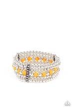 Load image into Gallery viewer, Paparazzi Gloss Over The Details - Orange - Stretchy Bracelet - $5 Jewelry with Ashley Swint