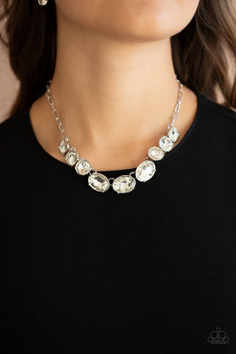 Gorgeously Glacial - White - $5 Jewelry with Ashley Swint