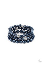 Load image into Gallery viewer, PRE-ORDER - Paparazzi Here Comes The Heiress - Blue - Bracelets - $5 Jewelry with Ashley Swint