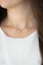 Load image into Gallery viewer, Paparazzi Humble Heart - Rose Gold - Choker Necklace &amp; Earrings - $5 Jewelry with Ashley Swint