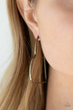 Load image into Gallery viewer, Paparazzi I HEART a Rumor - Brass - Earrings - $5 Jewelry with Ashley Swint