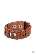 Load image into Gallery viewer, PRE-ORDER - Paparazzi Knocked for a Loop - Brown - Bracelet - $5 Jewelry with Ashley Swint