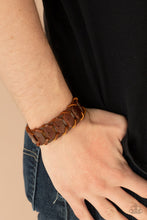 Load image into Gallery viewer, PRE-ORDER - Paparazzi Knocked for a Loop - Brown - Bracelet - $5 Jewelry with Ashley Swint