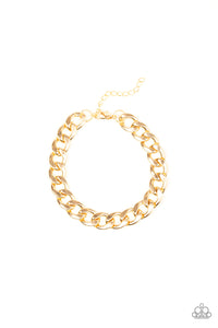 PRE-ORDER - Paparazzi Leader Board - Gold - Bracelet - $5 Jewelry with Ashley Swint