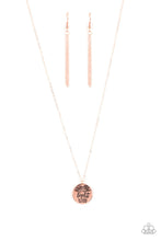 Load image into Gallery viewer, Paparazzi Let Your Light So Shine - Copper - Inspirational Necklace &amp; Earrings - $5 Jewelry with Ashley Swint