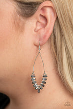 Load image into Gallery viewer, Paparazzi Me, Myself, and ICE - Silver - Earrings - $5 Jewelry with Ashley Swint