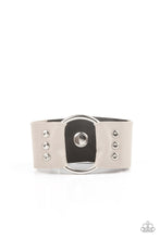 Load image into Gallery viewer, PRE-ORDER - Paparazzi Moto Mayhem - Silver - Bracelet - $5 Jewelry with Ashley Swint
