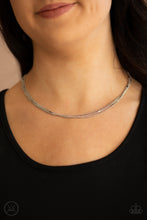Load image into Gallery viewer, Paparazzi Need I SLAY More - Silver - Choker Necklace &amp; Earrings - $5 Jewelry with Ashley Swint