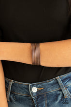 Load image into Gallery viewer, Paparazzi Now Watch Me Stack - Copper - Bracelet - $5 Jewelry with Ashley Swint