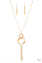 Load image into Gallery viewer, PRE-ORDER - Paparazzi Orbiting Splendor - Gold - Necklace &amp; Earrings - $5 Jewelry with Ashley Swint