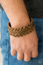Load image into Gallery viewer, Paparazzi Pirate Port - Brown - Leather Urban Bracelet - $5 Jewelry With Ashley Swint
