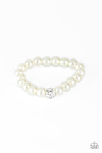 Load image into Gallery viewer, PRE-ORDER - Paparazzi POSHing Your Luck - White - Bracelet - $5 Jewelry with Ashley Swint
