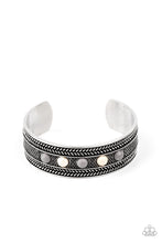 Load image into Gallery viewer, Paparazzi Quarry Quake - Silver - Cuff Bracelet - $5 Jewelry with Ashley Swint