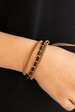 Load image into Gallery viewer, PRE-ORDER - Paparazzi Refreshingly Rural - Green - Bracelet - $5 Jewelry with Ashley Swint