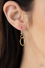 Load image into Gallery viewer, PRE-ORDER - Paparazzi RING to Reason - Gold - Necklace &amp; Earrings - $5 Jewelry with Ashley Swint