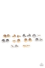 Load image into Gallery viewer, PRE-ORDER - Paparazzi Starlet Shimmer Post Earrings, 10 - ADORABLE INSPIRATIONAL WORDS! - $5 Jewelry with Ashley Swint