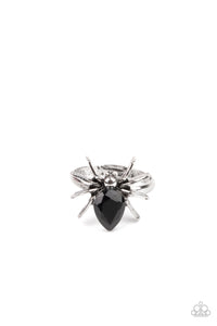 PRE-ORDER - Paparazzi Starlet Shimmer Rings, 10 - Spooky Spider - Halloween 2021! - $5 Jewelry with Ashley Swint