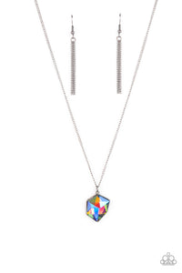PRE-ORDER - Paparazzi Stellar Serenity - Multi - OIL SPILL - Necklace & Earrings - $5 Jewelry with Ashley Swint
