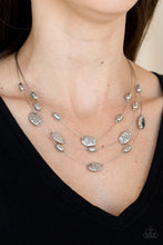 Load image into Gallery viewer, Paparazzi Top ZEN - Silver - Necklace &amp; Earrings - $5 Jewelry with Ashley Swint
