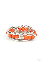 Load image into Gallery viewer, PRE-ORDER - Paparazzi Tour de Tourist - Orange - Bracelet - $5 Jewelry with Ashley Swint