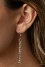 Load image into Gallery viewer, Paparazzi Triangulated Twinkle - Green - Necklace &amp; Earrings - $5 Jewelry with Ashley Swint