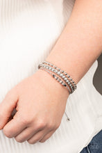 Load image into Gallery viewer, Paparazzi Ultra Modern - White - Sliding Knot Bracelet - $5 Jewelry with Ashley Swint