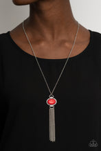 Load image into Gallery viewer, PRE-ORDER - Paparazzi What GLOWS Up - Red - Necklace &amp; Earrings - $5 Jewelry with Ashley Swint