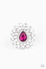 Load image into Gallery viewer, Paparazzi Whos Counting? - Pink - Ring - Life of the Party Exclusive August 2020 - $5 Jewelry with Ashley Swint