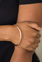 Load image into Gallery viewer, Paparazzi Awesomely Asymmetrical - Rose Gold - Bracelet - $5 Jewelry with Ashley Swint
