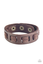 Load image into Gallery viewer, Paparazzi Bring Out The WEST In You - Brown - Leather Urban Bracelet - $5 Jewelry With Ashley Swint