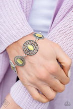 Load image into Gallery viewer, Paparazzi Everything Is VINE - Yellow Moonstone - Bracelet - Fashion Fix April 2019 - $5 Jewelry With Ashley Swint