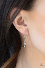 Load image into Gallery viewer, Paparazzi First Class Fringe - Silver Fringe Necklace and matching Earrings - Life of the Party Exclusive May 2019 - $5 Jewelry With Ashley Swint