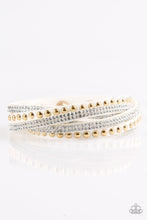 Load image into Gallery viewer, Paparazzi I BOLD You So! - White - Double Wrap Bracelet - $5 Jewelry With Ashley Swint