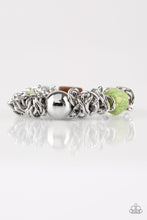 Load image into Gallery viewer, Paparazzi Mesmerizingly Magmatic - Green - Bracelet - $5 Jewelry With Ashley Swint