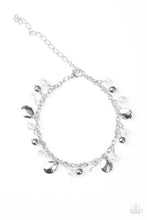 Load image into Gallery viewer, Paparazzi Modestly Midsummer - White - Silver Bracelet - $5 Jewelry With Ashley Swint