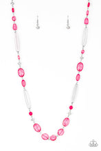 Load image into Gallery viewer, Paparazzi Quite Quintessence - Pink Necklace and matching Earrings - $5 Jewelry With Ashley Swint