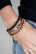 Load image into Gallery viewer, Seafaring Adventure - Copper - Sliding Knot Bracelet - VINTAGE! - $5 Jewelry With Ashley Swint